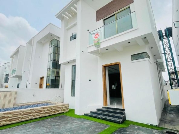 tandard 4 Bedroom Fully Detached Duplex with BQ in Lekki - Chaman Properties